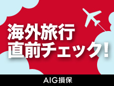 AIG損保 海外旅行保険