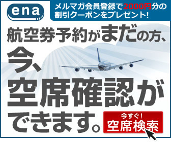 海外格安航空券ena 【イーナドットトラベル】