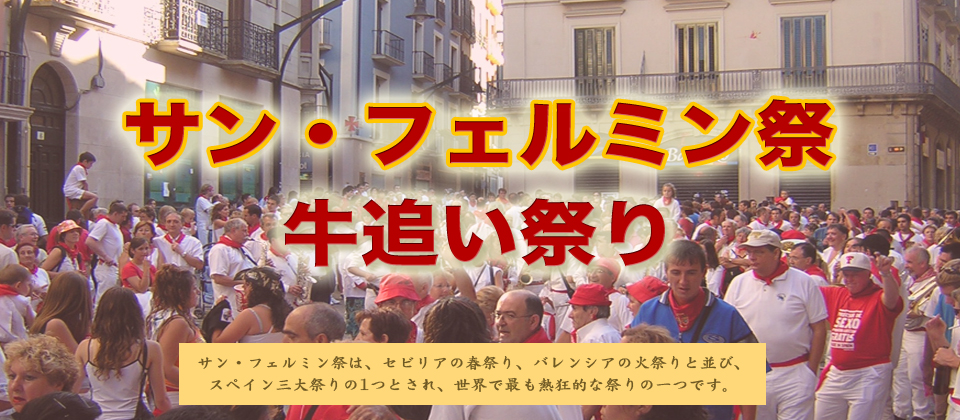 サン・フェルミン祭（牛追い祭り）