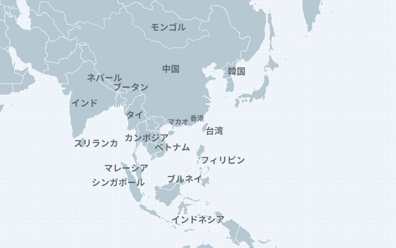 アジア地図