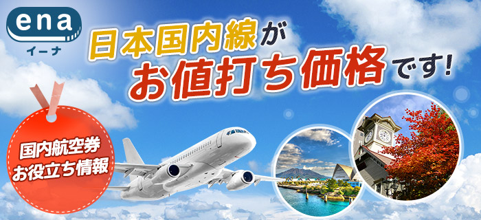 国内航空券お役立ち情報