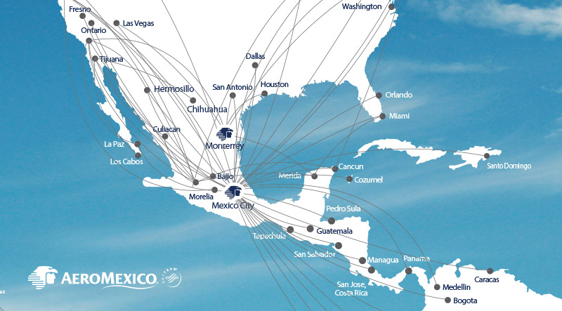 メキシコ地図