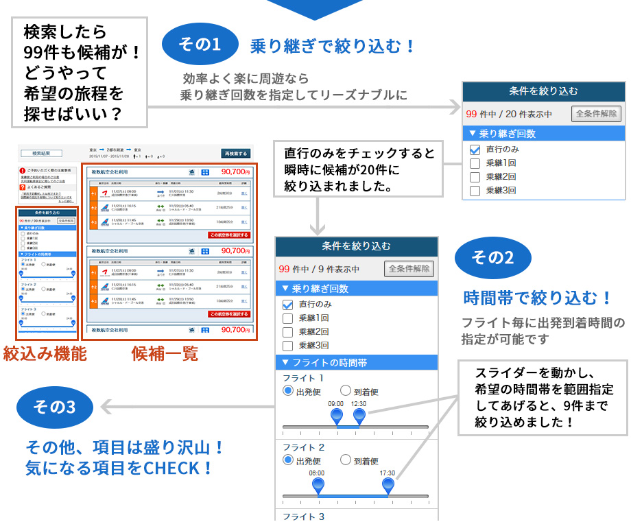 絞込み検索