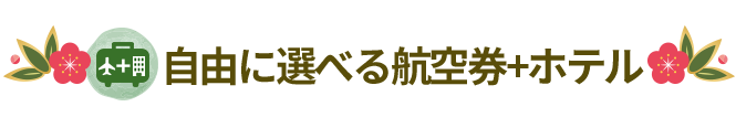 航空券+ホテル