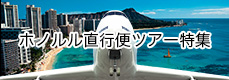 ホノルル直行便ツアー特集