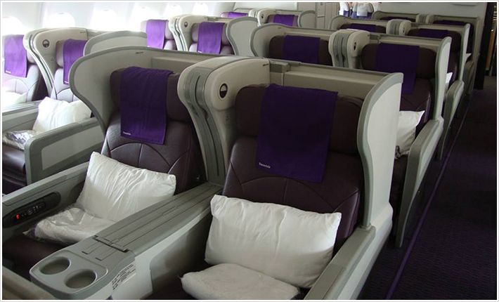 プライベートの空間を重視したシート